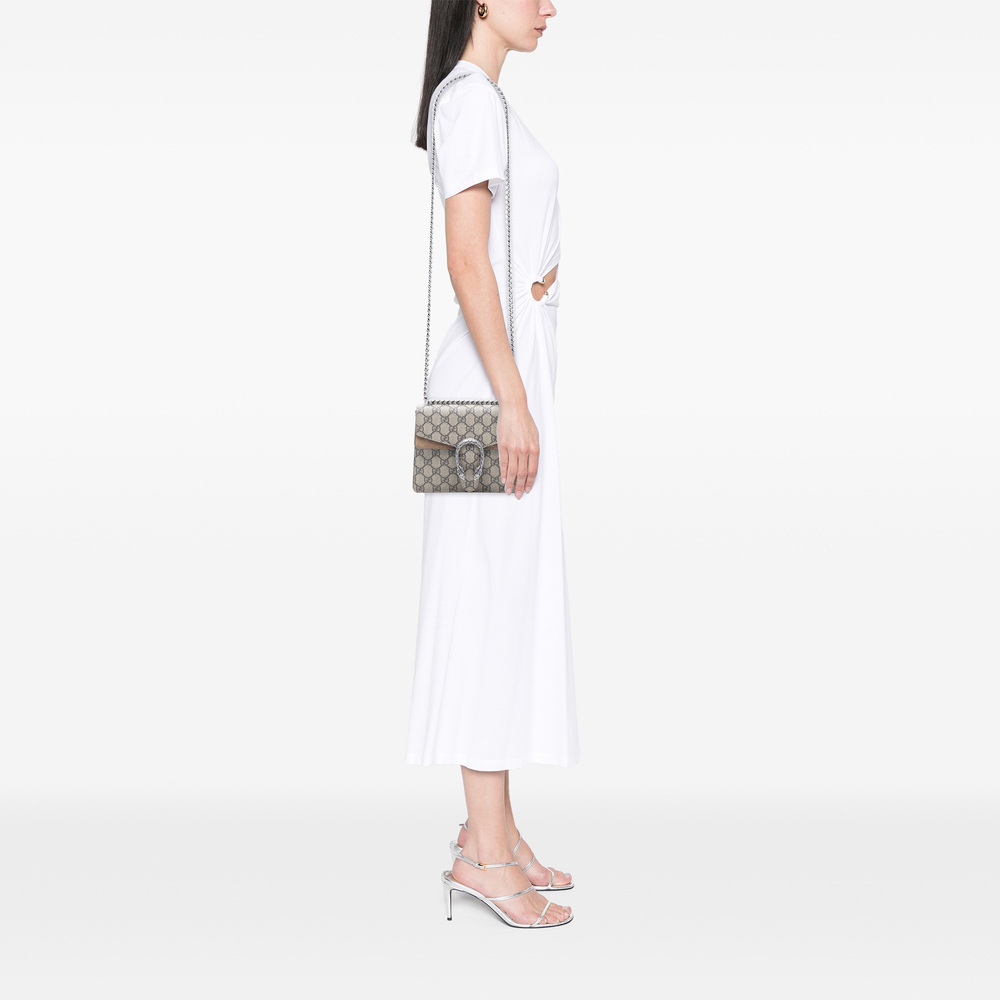 Pre-Loved Gucci Small GG Supreme Dionysus Crossbody - Picture 7 of 7